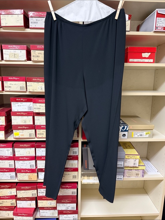 Caroline Rose Pants - Caroline Rose Black Elastic-Waist Top (1X)